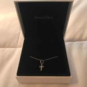 Beautiful sterling silver PANDORA  necklace